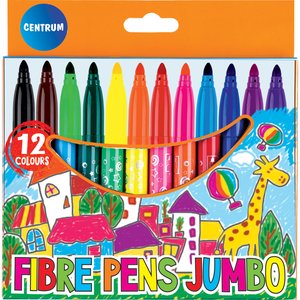 ROTULADOR FIBRA CENTRUM MAGIC JUMBO E/12