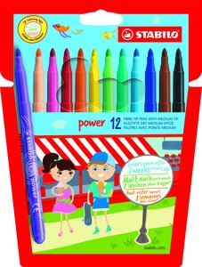 ROTUL.STABILO POWER 280 ESTUCHE 12