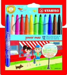 ROTUL.STABILO POWER MAX 980 ESTUCHE 12