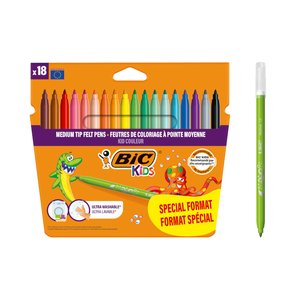 ROTUL.BIC KID COULEUR ESTUCHE 18