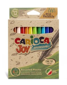 ROTUL.CARIOCA JOY ECO ESTUCHE 12