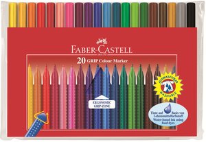 ROTUL.FABER C.GRIP COLOR BOLSA 20