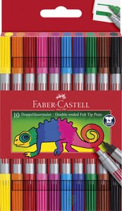 ROTUL.FABER C.DOBLE PUNTA CAJA 10