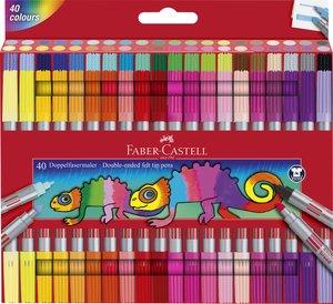 ROTUL.FABER C.DOBLE PUNTA CAJA 40
