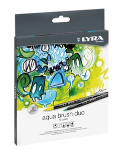 ROTUL.LYRA AQUA DUO ESTUCHE 12