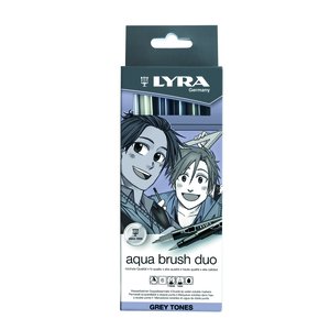 ROTUL.LYRA AQUA DUO TONOS GRISES EST.6