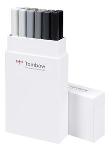 ROTULADOR TOMBOW DOBLE PUNTA PINC. E.12
