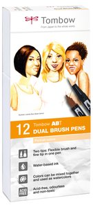 ROTULADOR TOMBOW DOBLE PUNTA PINC. EST.1
