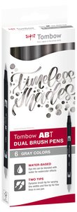 ROTULADOR TOMBOW DOBLE PUNTA PINC. EST 6