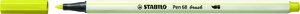 ROTUL.STABILO PEN 68  BRUSH AMARILLO FL.