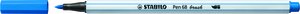 ROTUL.STABILO PEN 68  BRUSH AZUL OSC.
