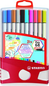 ROTUL.STABILO PEN 68  BRUSH EST.20