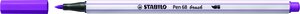 ROTUL.STABILO PEN 68  BRUSH LILA