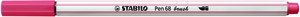 ROTUL.STABILO PEN 68  BRUSH ROJO OXIDO