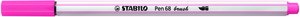 ROTUL.STABILO PEN 68  BRUSH ROSA