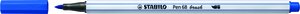 ROTUL.STABILO PEN 68  BRUSH ULTRAMAR