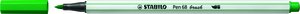 ROTUL.STABILO PEN 68  BRUSH VERDE