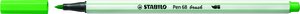 ROTUL.STABILO PEN 68  BRUSH VERDE CLARO