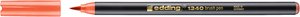 ROTUL.EDDING 1340 BRUSHPEN MANDARINA