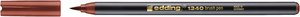 ROTUL.EDDING 1340 BRUSHPEN MARRON