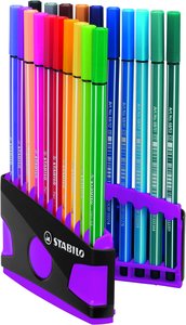 ROTUL.STABILO PEN 68 EST.COLOR PARADE 20