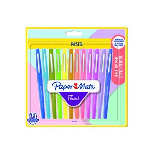 ROTUL.PAPER MATE PASTEL SURT.B/12