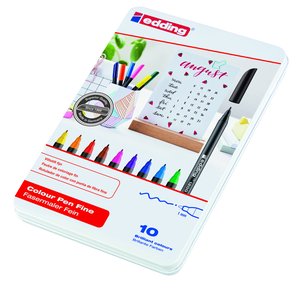 ROTUL.EDDING 1200 CAJA METAL de 10
