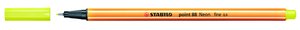 ROTUL.STABILO POINT 88  AMARILLO NEON
