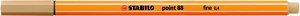 ROTUL.STABILO POINT 88  OCRE CLARO
