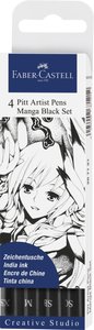 ROTUL.FABER PITT MANGA ESTUCHE DE 4