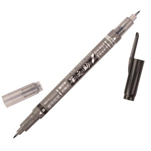 ROTUL.TOMBOW FUDENOSUKE TWIN NEGRO/GRIS