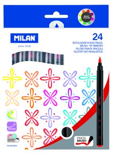 ROTUL. MILAN PUNTA PINCEL CAJA 24