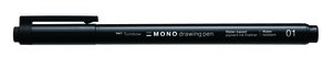 ROTUL.TOMBOW MONO DRAWING P.FINA 01 NEGR