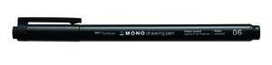 ROTUL.TOMBOW MONO DRAWING P.FINA 06 NEGR