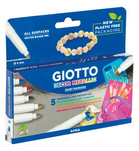 ROTUL.GIOTTO DECOR METAL ESTUCHE 5