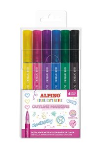 ROTUL.ALPINO METAL. OUTLINER B/6