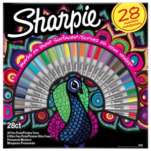 ROTUL.PAPERMATE SHARPIE PAVO REAL C/28