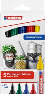 ROTUL.EDDING 3000 BASICOS PACK 5
