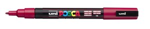 ROTUL.UNI-POSCA PC-3M  ROJO OSCURO