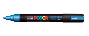 ROTUL.UNI-POSCA PC-5M  AZUL METALICO