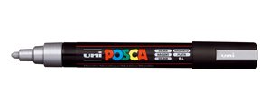 ROTUL.UNI-POSCA PC-5M  PLATA