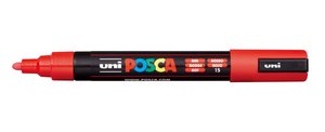 ROTUL.UNI-POSCA PC-5M  ROJO