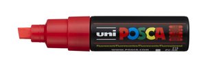 ROTUL.UNI-POSCA PC-8K  FLUOR ROJO