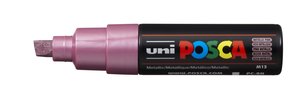 ROTUL.UNI-POSCA PC-8K  ROSA METALICO