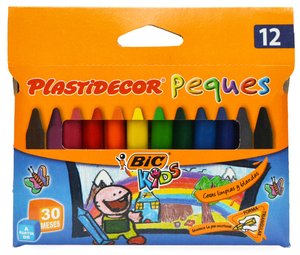 CERAS PLASTIDECOR PEQUES EST. 12 UDS