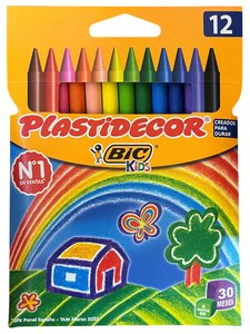 CERAS PLASTIDECOR ESTUCHE DE 12