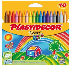 CERAS PLASTIDECOR ESTUCHE DE 18