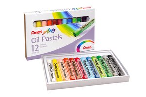 CERAS PENTEL OIL PASTEL ESTUCHE DE 12