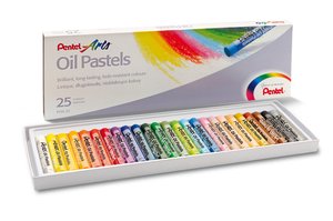 CERAS PENTEL OIL PASTEL ESTUCHE DE 25