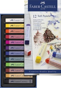 TIZA GOLDFABER PASTEL BLANDO CAJA de 12